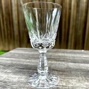 Waterford Crystal Vintage Ireland Rosslare 6.75" Water Goblet-Exquisite